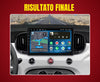 Fiat 500 / 500C (2015/2020) | Autoradio 2 Din Android auto + Carplay / Stereo Touch | Navigatore GPS + Bluetooth + Wifi + 2 USB