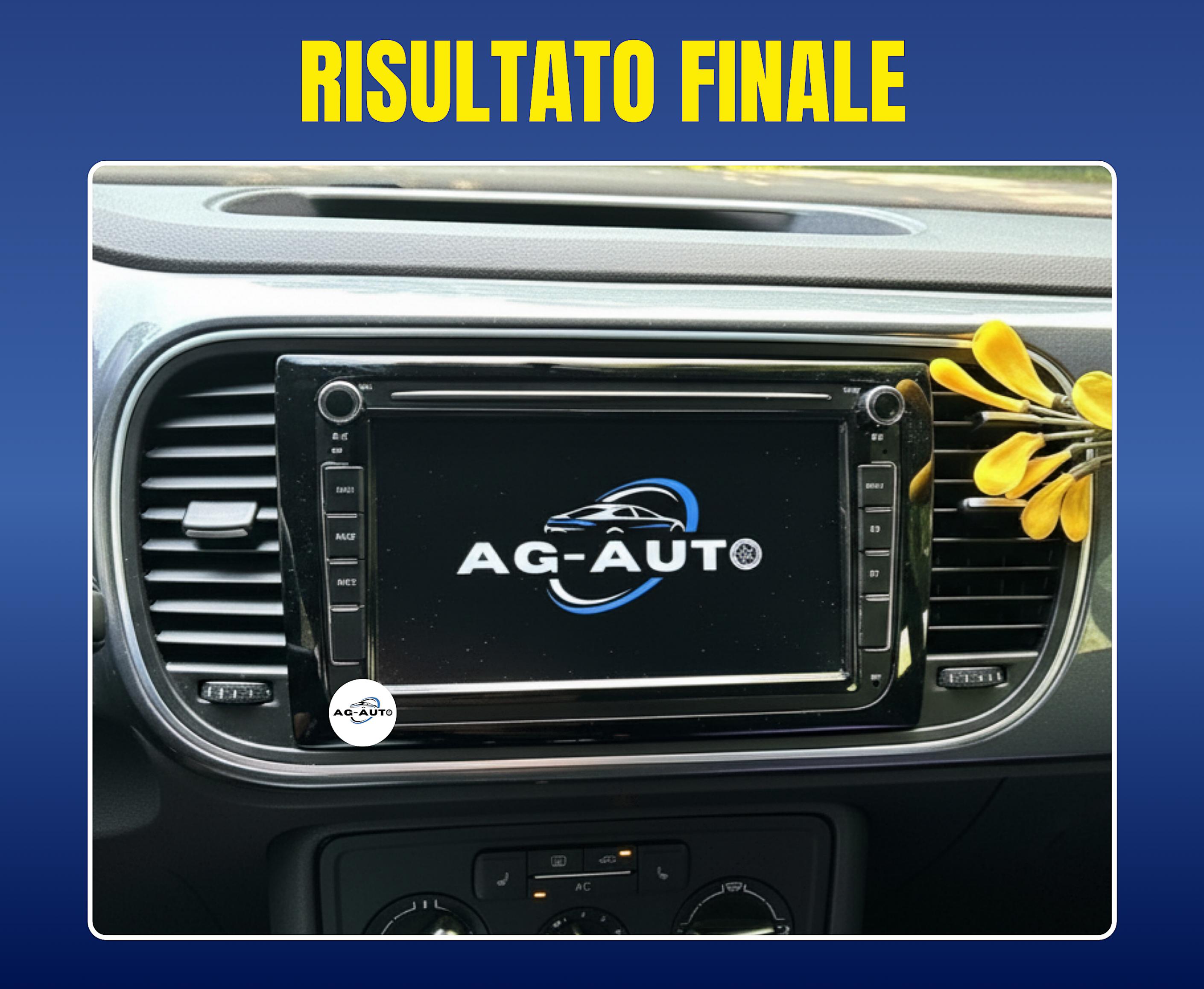 Volkswagen Sharan (2010/2018) | 8" pollici Autoradio 2 Din Android auto + Carplay / vw Stereo Touch | Navigatore GPS + Bluetooth + Wifi