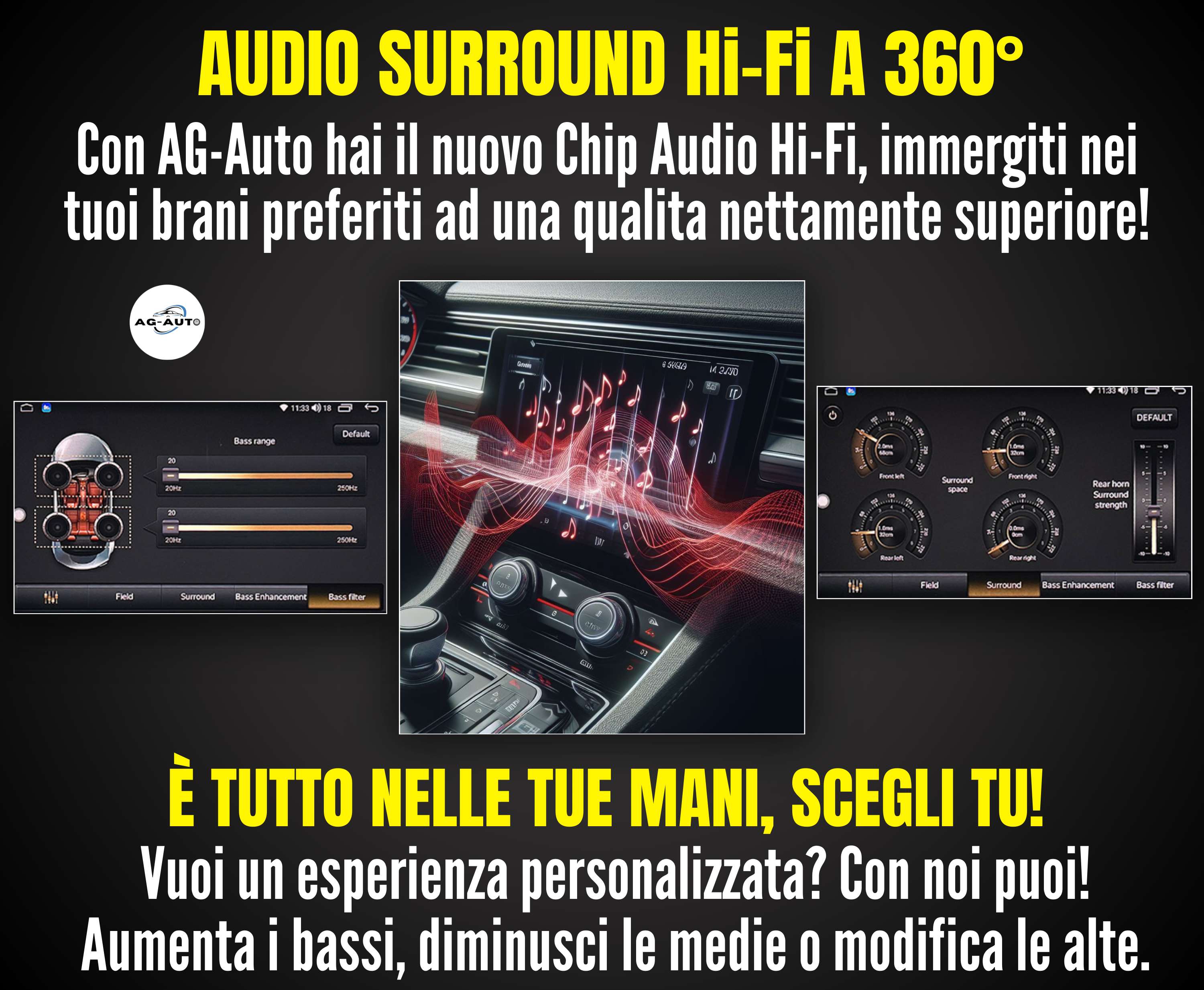 Peugeot 3008 | 9 pollici - Mascherina inclusa Autoradio 2 Din Android auto + Carplay / 1 & 2 serie Stereo Touch 2/64gb - 4/64gb | Navigatore GPS + Bluetooth + Wifi