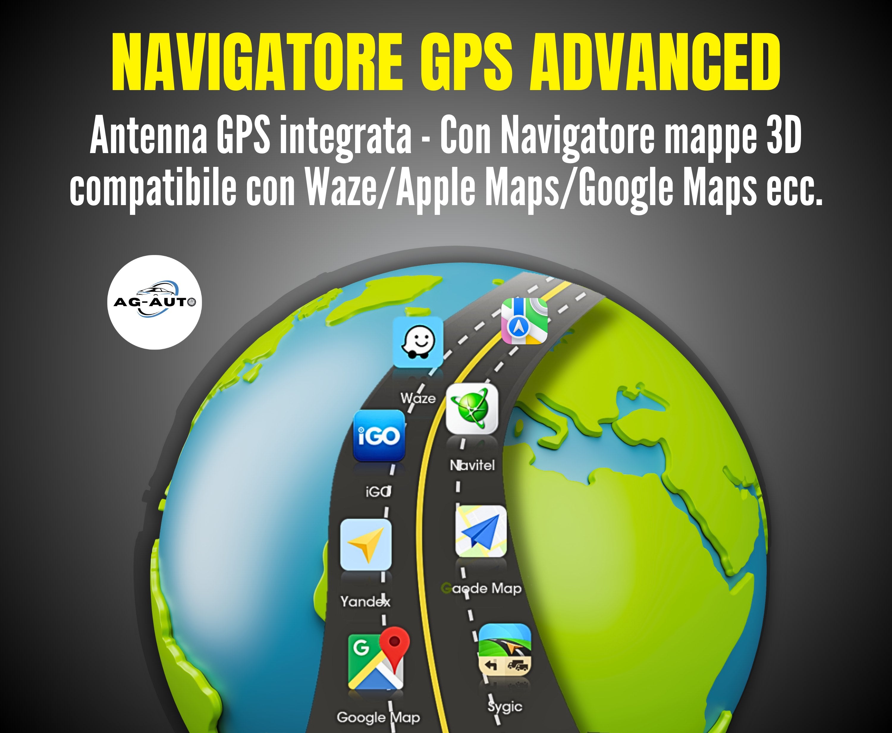 Opel Adam | Mascherina Inclusa - Autoradio 2 Din Android auto + Carplay / Stereo Touch 2/64gb | Navigatore GPS + Bluetooth + Wifi