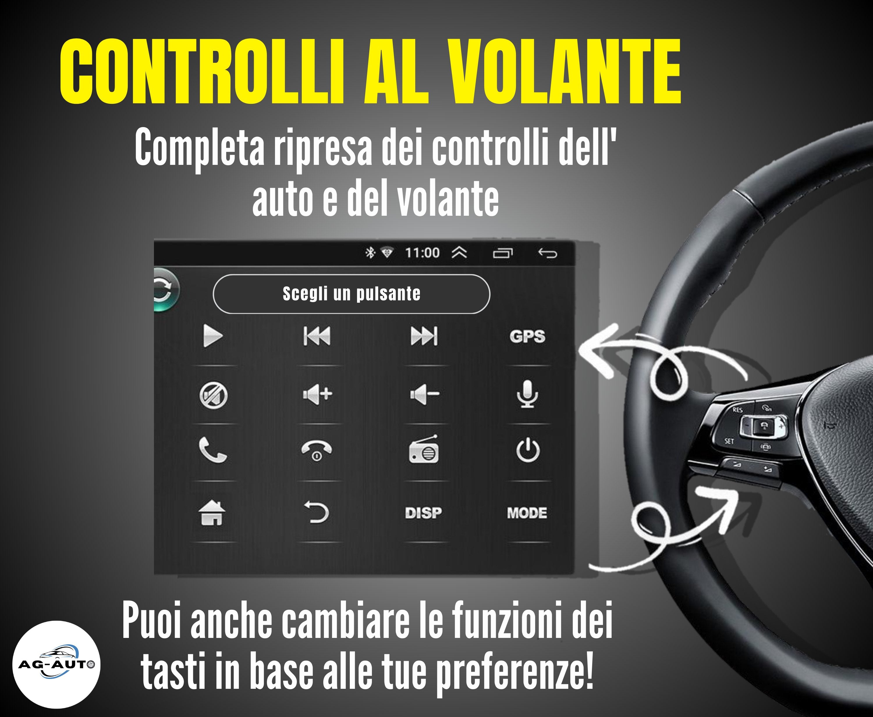 Opel Adam | Mascherina Inclusa - Autoradio 2 Din Android auto + Carplay / Stereo Touch 2/64gb | Navigatore GPS + Bluetooth + Wifi