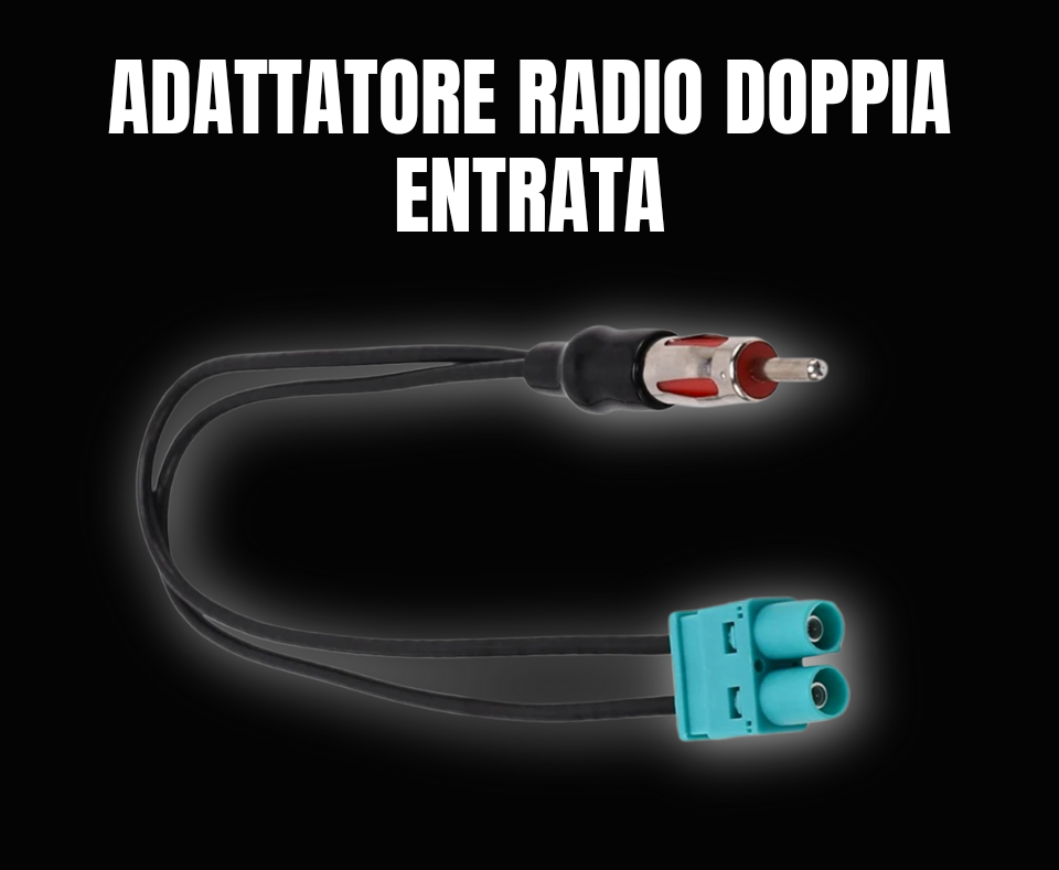 Adattatore Radio a Doppia Entrata