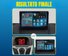 Ford Fiesta 6 e 7 serie 9 pollici + Mascherina Inclusa Autoradio 2 Din Android auto + Carplay / mk6 mk7 Stereo Touch | Navigatore GPS + Bluetooth + Wifi