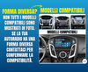 Ford Focus 3 Mk3  |  MASCHERINA INCLUSA Autoradio 2 Din Android auto + Carplay Stereo Touch | Navigatore GPS + Bluetooth + Wifi