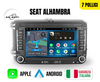 Seat Alhambra 7/8/9 pollici  - Autoradio 2 Din Android auto + Carplay / Stereo Touch - Navigatore GPS + Bluetooth + Wifi