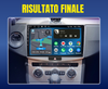 Volkswagen Passat | 9 Pollici - Mascherina Inclusa Autoradio 2 Din Android auto + Carplay / vw B6 B7 B8 CC Stereo Touch 2/64gb | Navigatore GPS + Bluetooth + Wifi