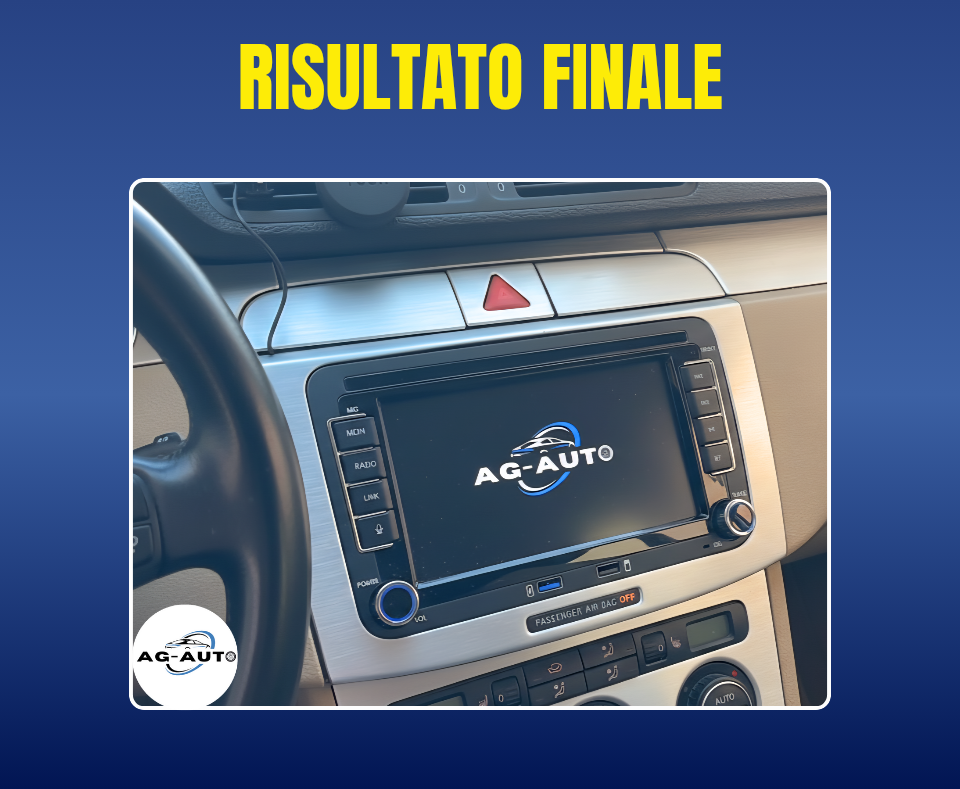 Volkswagen Passat Sedan & Alltrack (2005/2018) | USB - Autoradio 2 Din Android auto + Carplay / vw Stereo Touch | Navigatore GPS + Bluetooth + Wifi