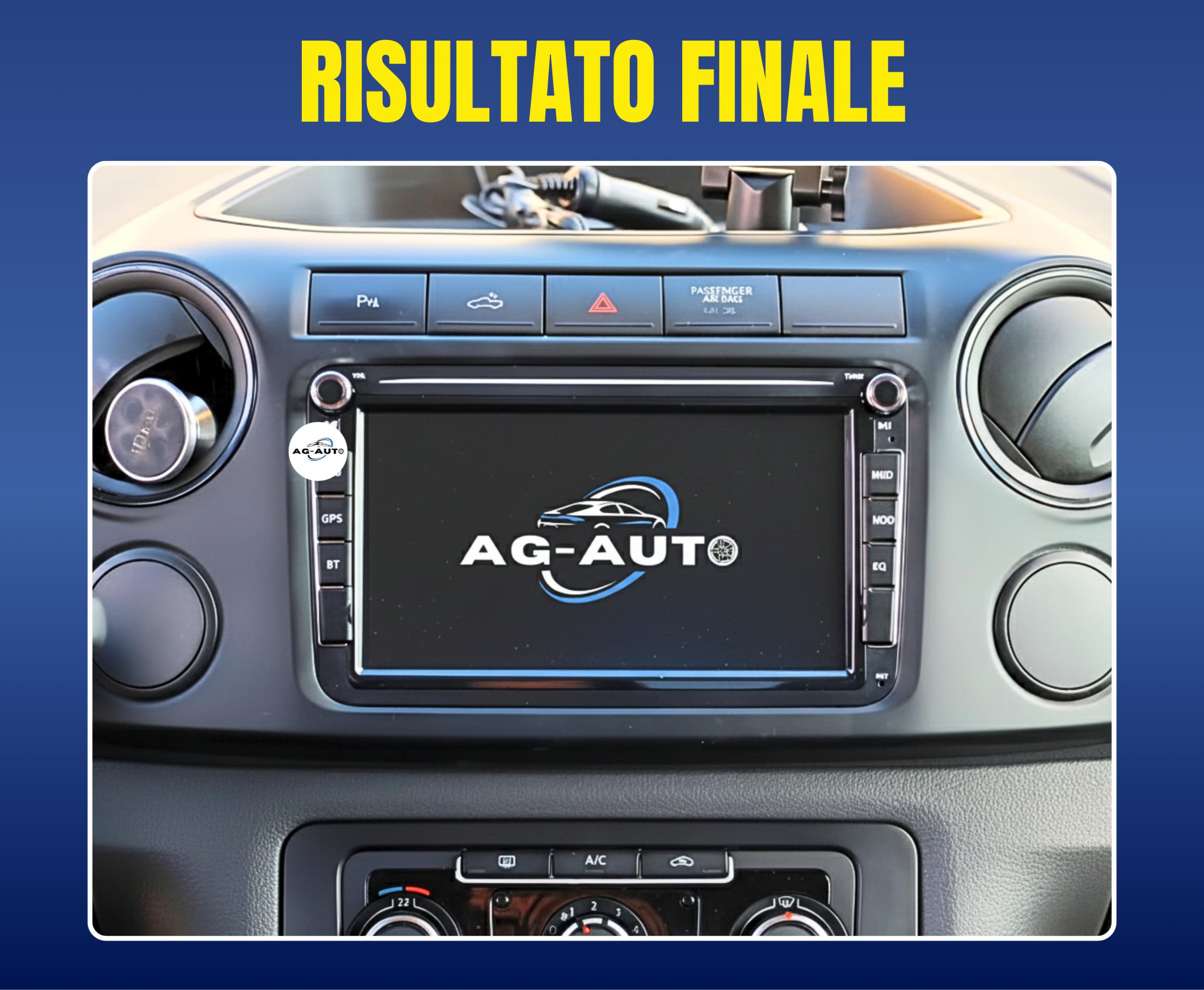 Volkswagen Amarok (2010/2018) | 8" pollici Autoradio 2 Din Android auto + Carplay / vw Stereo Touch 2/64gb | Navigatore GPS + Bluetooth + Wifi