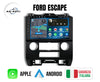 Ford Escape (2007/2012) | 9 pollici - Mascherina Inclusa - Autoradio 2 Din Android auto + Carplay Stereo Touch | USB + Navigatore GPS + Bluetooth + Wifi