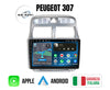 Peugeot 307 (2002/2013) | 9 pollici - Mascherina inclusa Autoradio 2 Din Android auto + Carplay / Stereo Touch 2/64gb - 4/64gb | Navigatore GPS + Bluetooth + Wifi