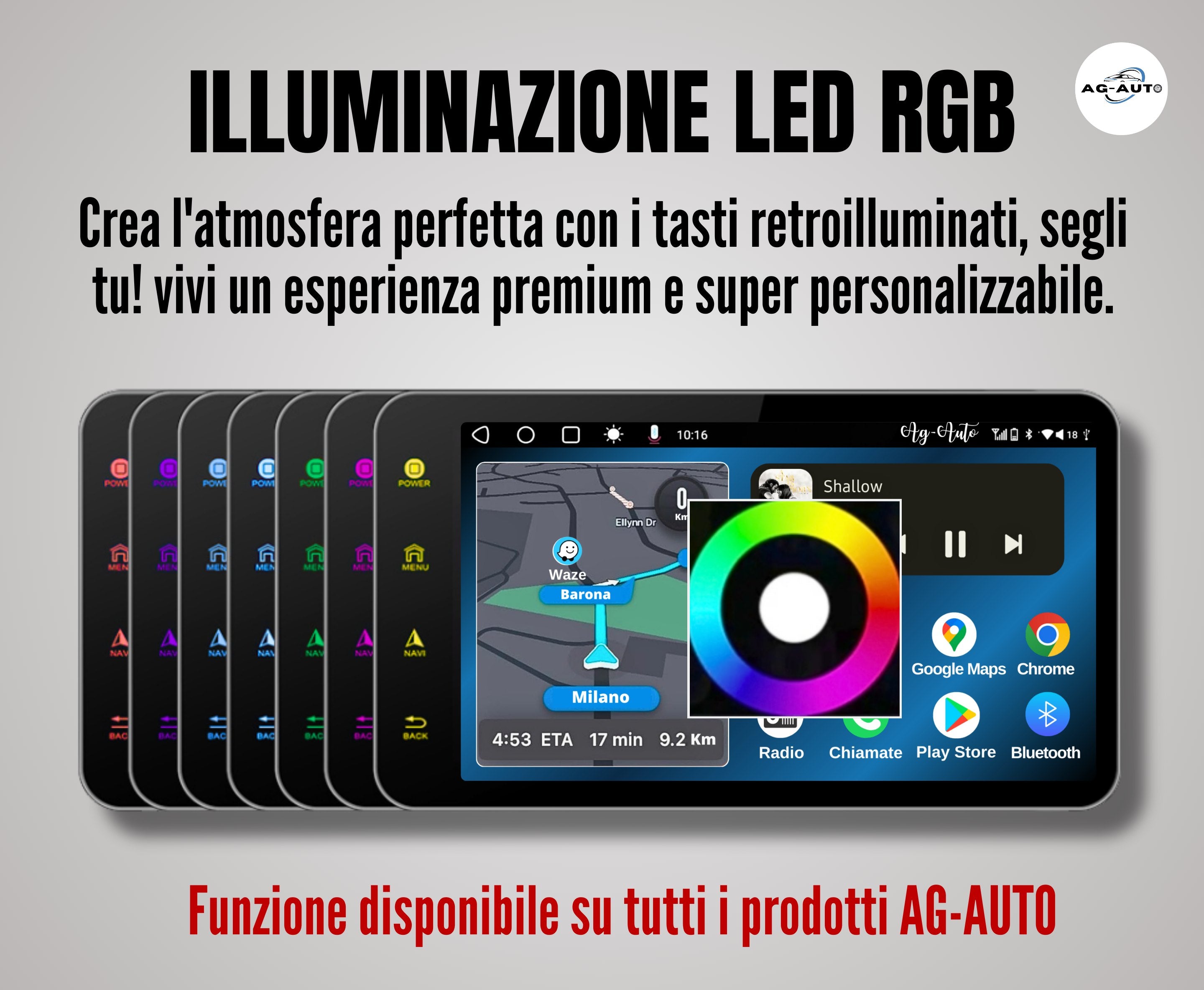 Mercedes Vito & Viano | 10 Pollici - Mascherina inclusa - Autoradio 2 Din Android auto + Carplay / Stereo Touch 2/64gb | Navigatore GPS + Bluetooth + Wifi