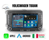 Volkswagen Tiguan | usb Autoradio 2 Din Android auto + Carplay / vw Stereo Touch | Navigatore GPS + Bluetooth + Wifi