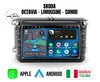 Skoda Octavia 7/8/9 Pollici - Autoradio 2 Din Android auto + Carplay / Octavia Limousine - Combi 2/32gb | Stereo Touch | Navigatore GPS + Bluetooth + Wifi