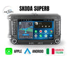 Skoda Superb 7/8/9 Pollici  - Autoradio 2 Din Android auto + Carplay / 2/32gb | Stereo Touch | Navigatore GPS + Bluetooth + Wifi