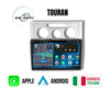 Volkswagen Touran | 9 Pollici - Mascherina Inclusa Autoradio 2 Din Android auto + Carplay / VW Touran 1 Stereo Touch 2/64gb Navigatore GPS /  + Bluetooth + Wifi