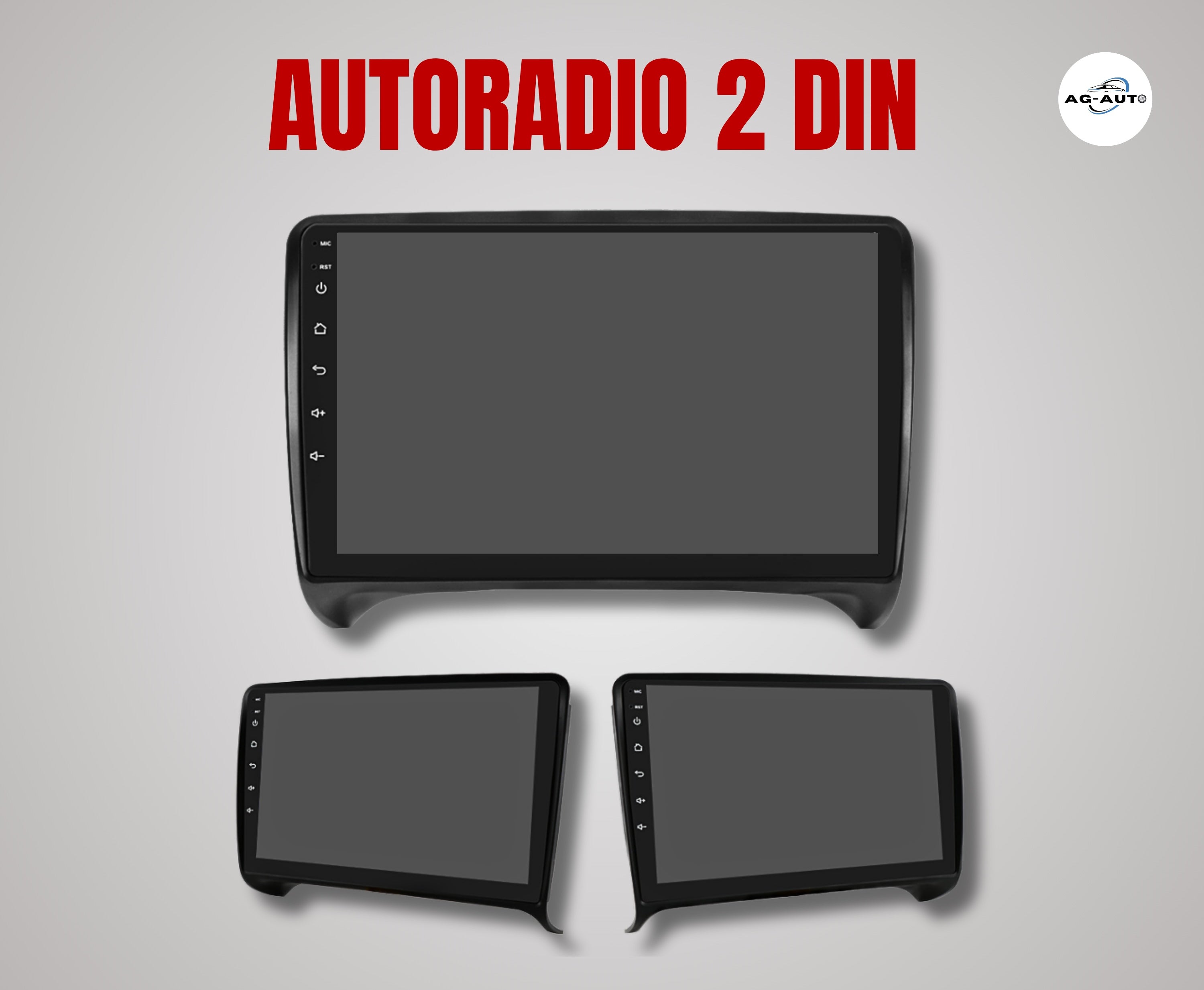 Audi TT mk2 8j | Mascherina Inclusa - 9 pollici - Autoradio 2 Din Android auto + Carplay / Stereo Touch 2/64gb  | Navigatore GPS + Bluetooth + Wifi