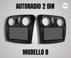 Dacia Sandero & Logan 2 |9 Pollici - Mascherina inclusa - Autoradio 2 Din Android auto + Carplay / Stereo Touch 2/64gb | Navigatore GPS + Bluetooth + Wifi