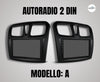 Dacia Sandero/Logan (2014/019) | 9 Pollici - Mascherina inclusa - Autoradio 2 Din Android auto + Carplay / Stereo Touch 2/64gb | Navigatore GPS + Bluetooth + Wifi