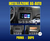 Volkswagen Polo 5 | 9 Pollici - Mascherina Inclusa Autoradio 2 Din Android auto + Carplay | vw Stereo Touch | Navigatore GPS + Bluetooth + Wifi