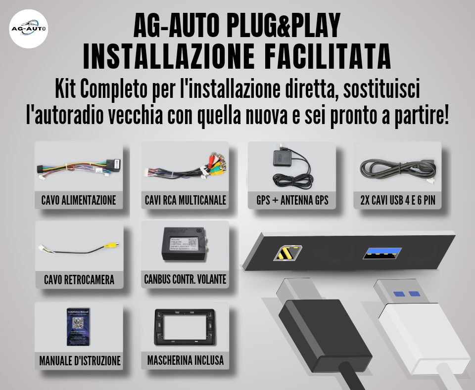 Dacia Duster 1&2 | 10 pollici - Mascherina Inclusa Autoradio 2 Din Android auto + Carplay Stereo Navigatore Touch / Car Tablet Gps + Bluetooth + Wifi