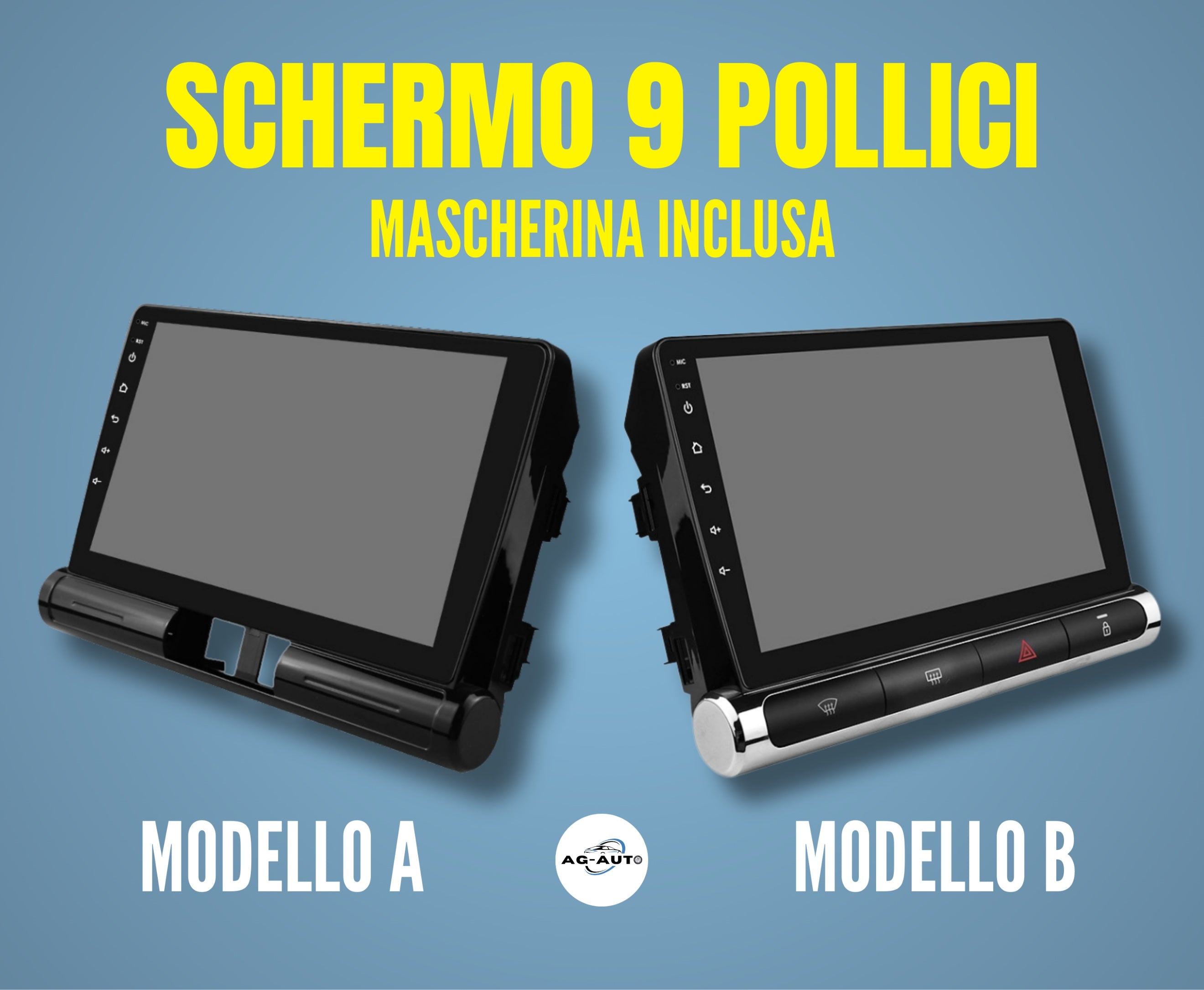 Citroen C3 & C4 (2016/2024) | 9 Pollici - Mascherina inclusa - Autoradio 2 Din Android auto + Carplay / c3 2a serie - Stereo Touch 2/32gb | Navigatore GPS + Bluetooth + Wifi + 2 porte USB