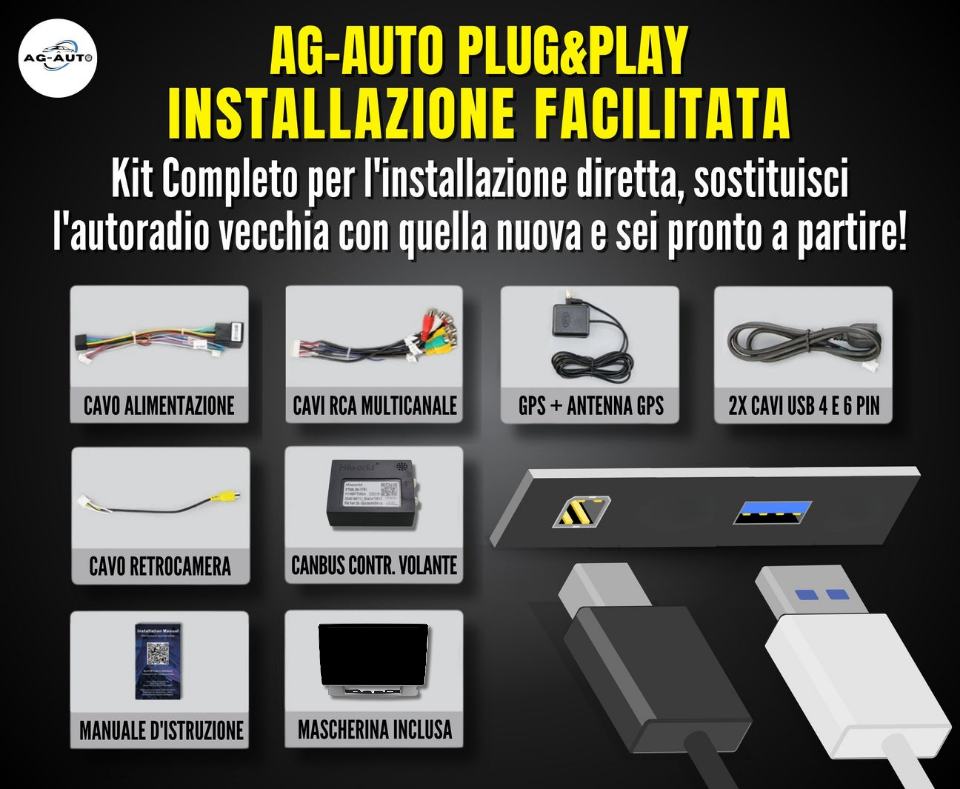 Opel Astra J - Buick Verano - 9 pollici - Mascherina Inclusa - Autoradio 2 Din Android auto + Carplay | 2/32gb - Stereo Touch Navigatore Gps + Bluetooth + Wifi